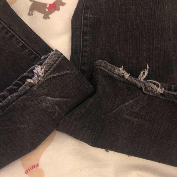 VINTAGE VANS Black Straight Leg Denim Jeans-34x34 - Picture 12 of 12